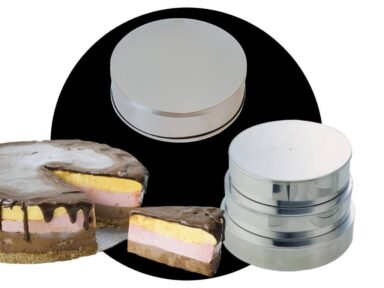 MOLDE TORTA HELADA REDONDA 20 CM