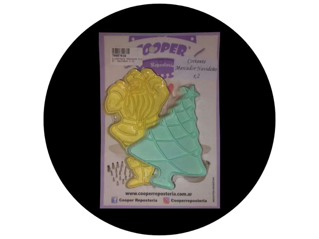 CORTANTE MARCADOR PLAST. NAVIDEÑO