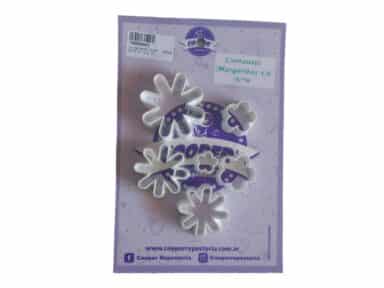 CORTANTE PLASTICO MARGARITA N° 9 X 6U.