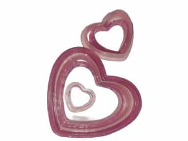 CORTANTE PLASTiCO CORAZON X  6U