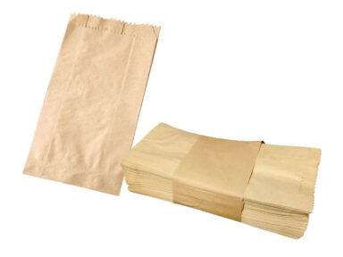 BOLSA PAPEL KRAFT 5 X 100 (13 X 30)
