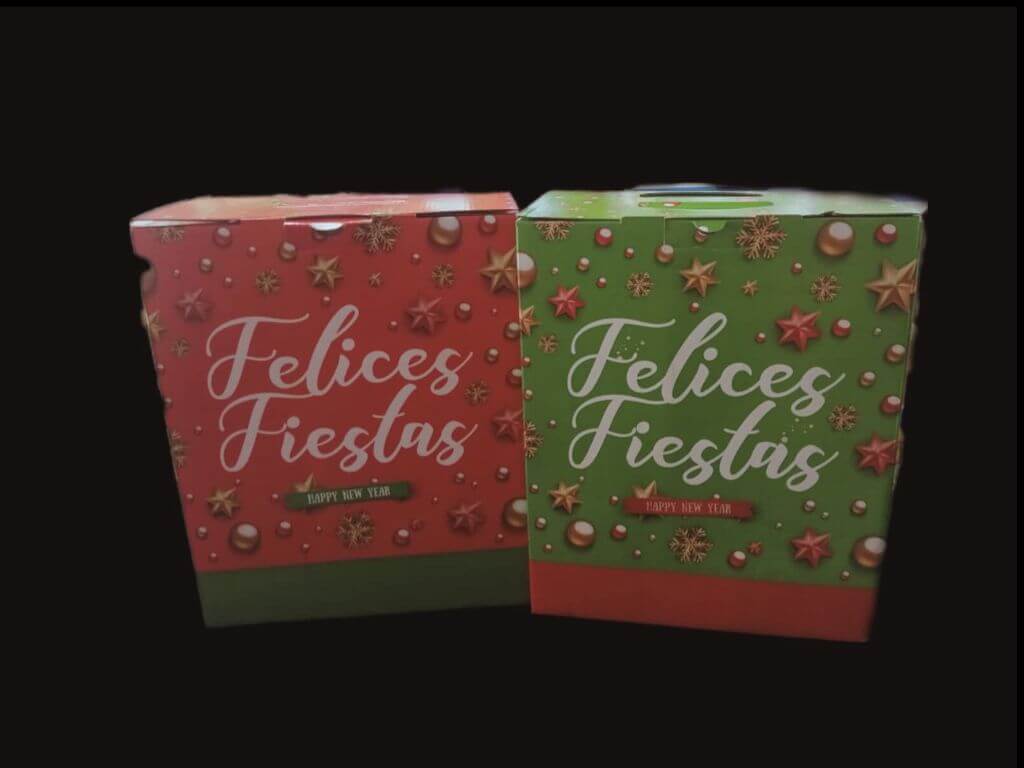 DC-MALETIN NAVIDEÑO COLOR P/6 BOTELLAS (27X17,5 X33) (V)