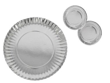 PLATO MET. PLATA RED. 32 CM