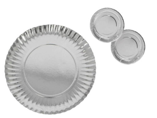 PLATO MET. PLATA RED. 32 CM