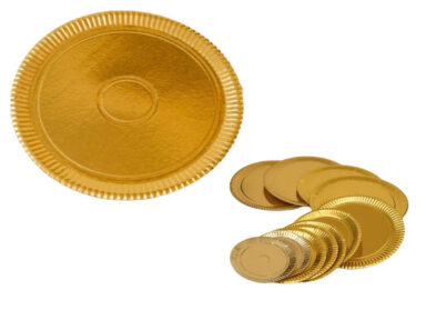 PLATO MET. ORO REDONDO 22CM STD