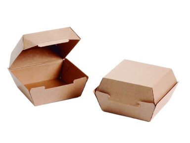 P-CAJA KRAFT P/HAMBURGUESA MEDIANA 9,5X8,5X7