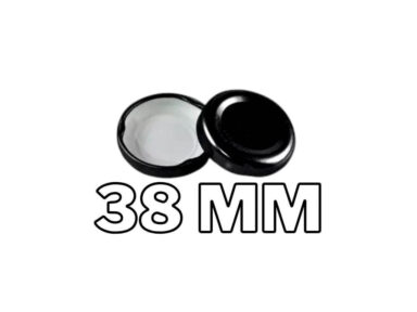 TAPA AXIAL 38 NEGRA